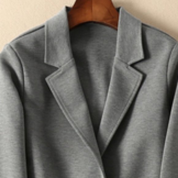 Lady's spandex blazer blazer - Picture 3 of 4